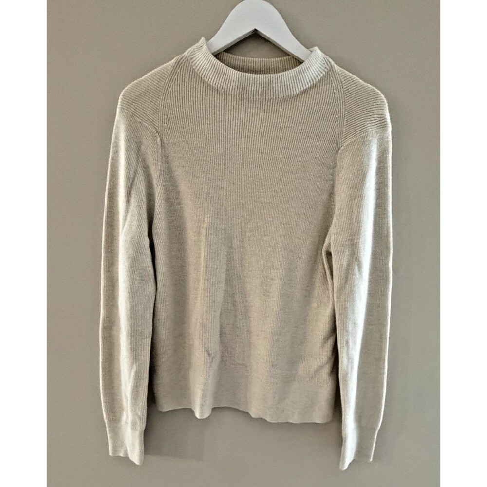 Lululemon Ivory Pullover  Crew Neck Sweater - Large